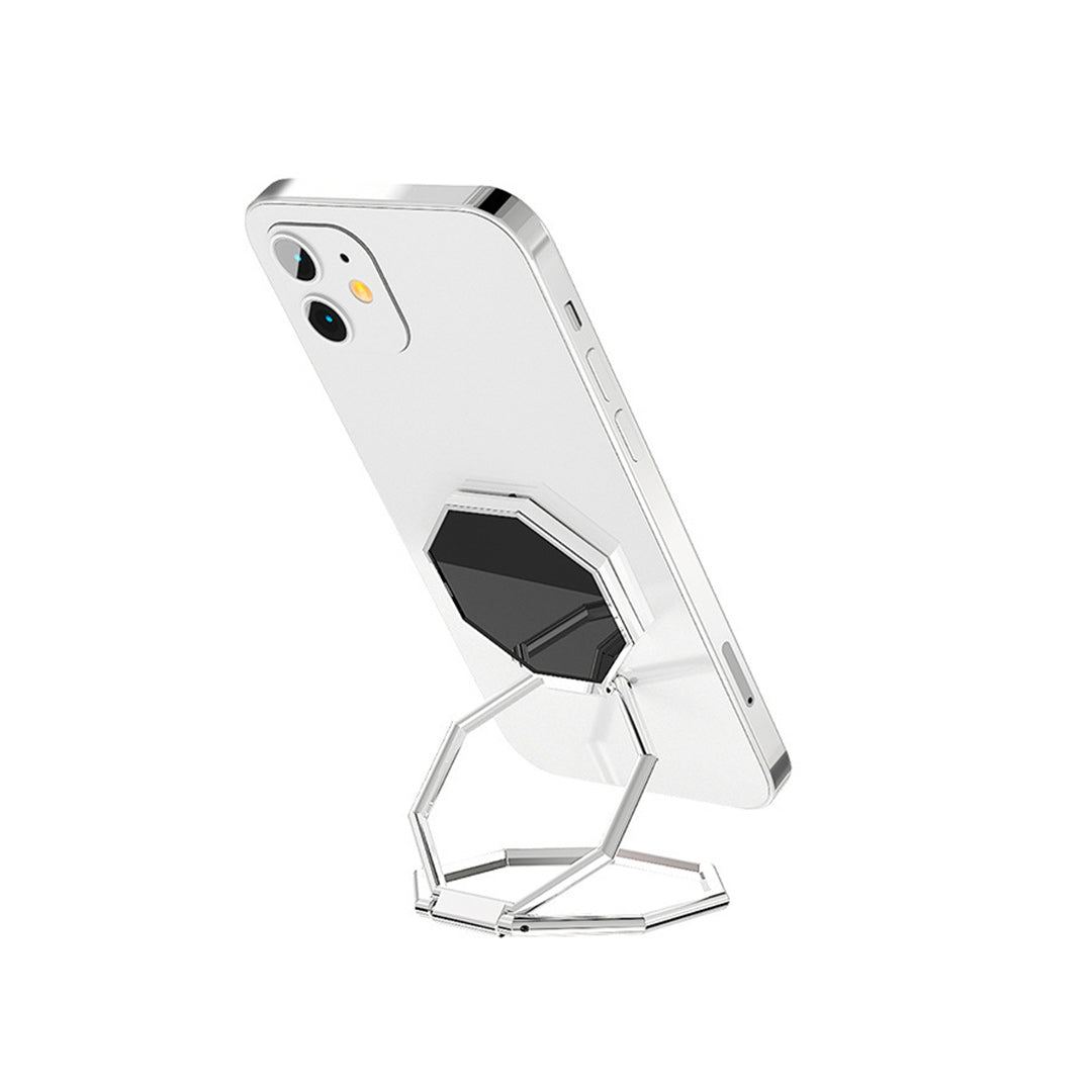 📱 360° Rotating Phone Ring Holder – Metal Finger Grip & Foldable Kickstand