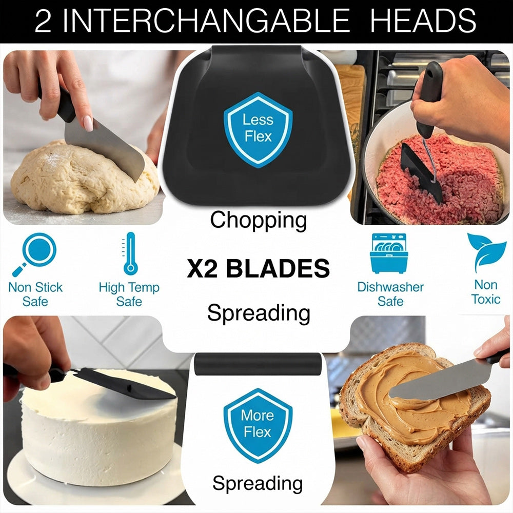 🍳 6-Position Kitchen Spatula