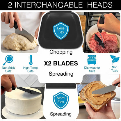 🍳 6-Position Kitchen Spatula