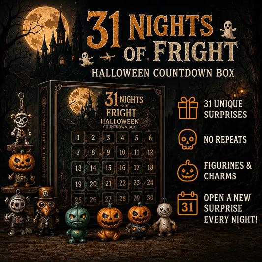 🎃 Halloween Countdown Box – Spooky Collectibles