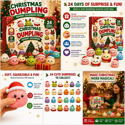 🎄🎁 Christmas Mystery Advent Calendar – 24 Surprise Fidget Toys for a Fun Holiday Countdown ✨