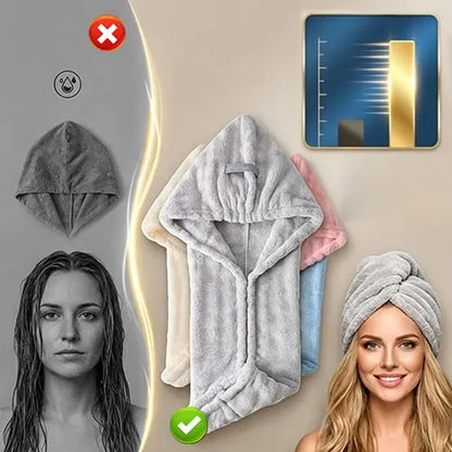 🧖‍♀️ Ultra Absorbent Fast-Drying Hair Turban