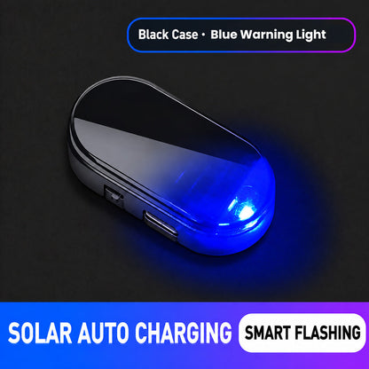 🚨 Solar-Powered Car Security Warning Light
