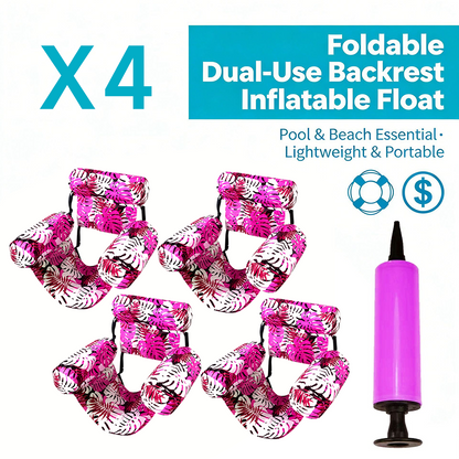 Inflatable Pool Lounge Chairs – Free Pump Included