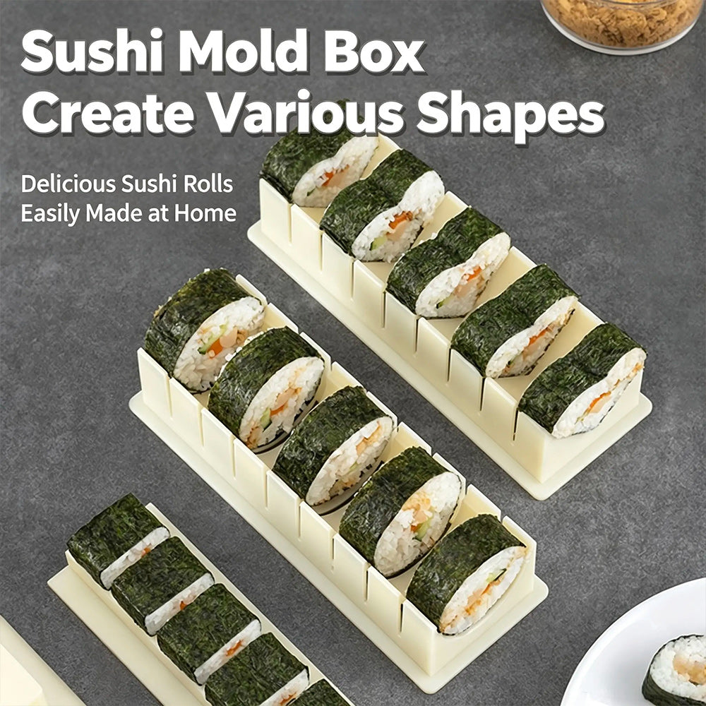 🍣 DIY Sushi Maker Mold | HIPS Non-Stick Sushi Rolling Tool with Cutting Groove