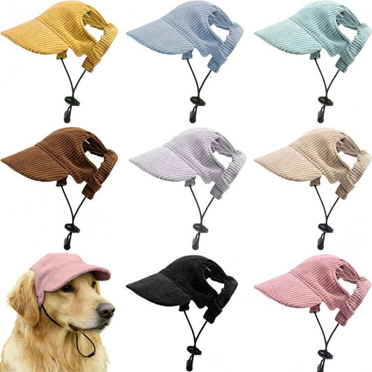 UV-Blocking Pet Baseball Hat – Stylish Sun Protection for Dogs
