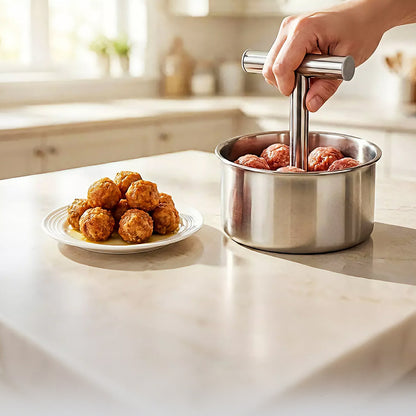 Kitchen Stainless Steel Meatball Mould 🥩✨