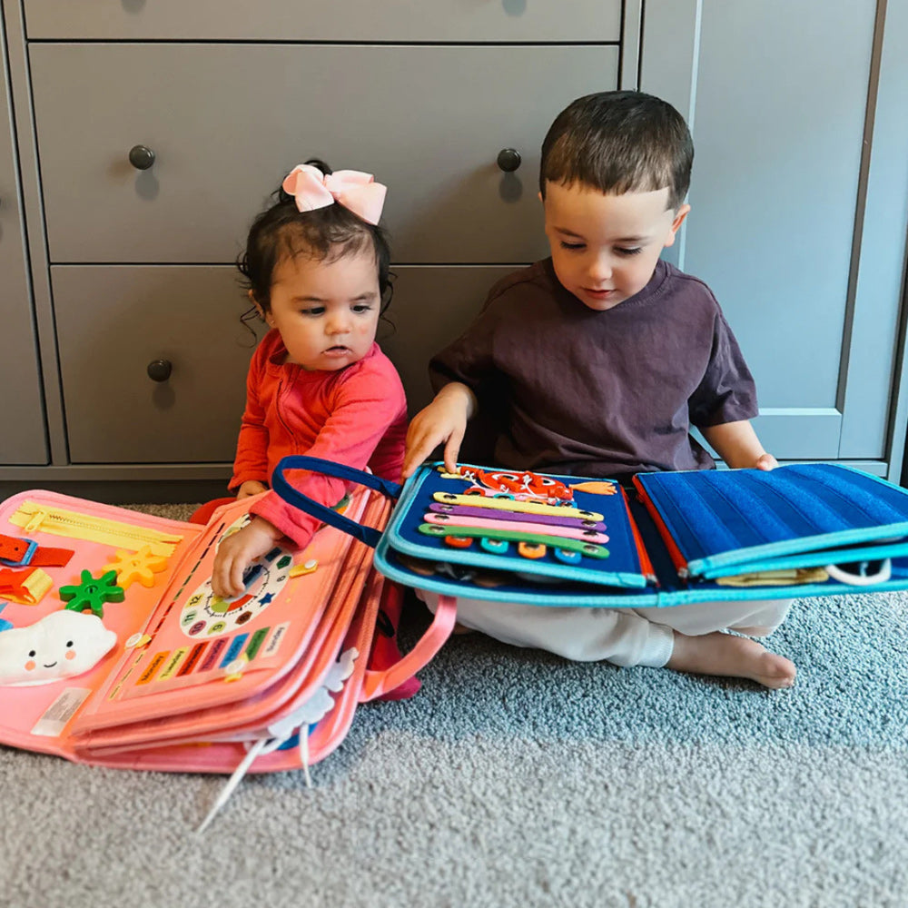 Sensory Book: 8 Pages, Over 30 Activities, Suitable for Ages 6 Months+ — Little Stories Kids