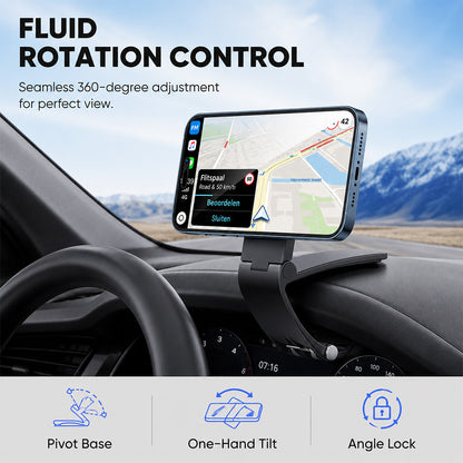 360° Adjustable Magnetic Folding Car Phone Mount