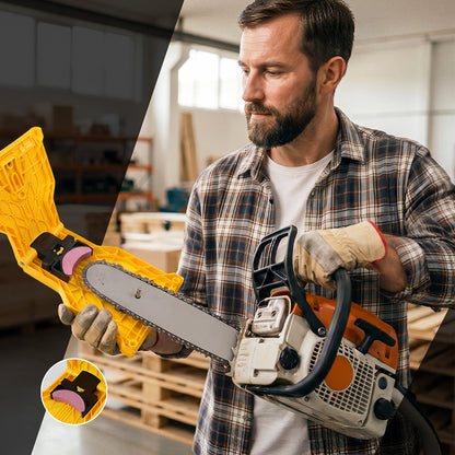 Portable Chainsaw Sharpener – Fast, Power-Free Sharpening