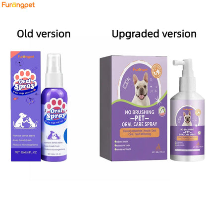 Furongpet™ Pet Dental Care Spray – Dental Care & Fresh Breath
