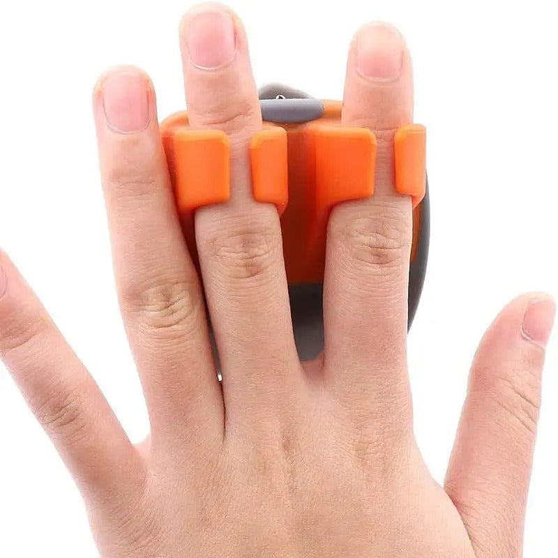 🥕🥔Hand Vegetable Peeler Palm Peeler Rubber Finger Grips Comfortable to Peel