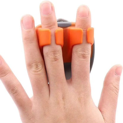 🥕🥔Hand Vegetable Peeler Palm Peeler Rubber Finger Grips Comfortable to Peel