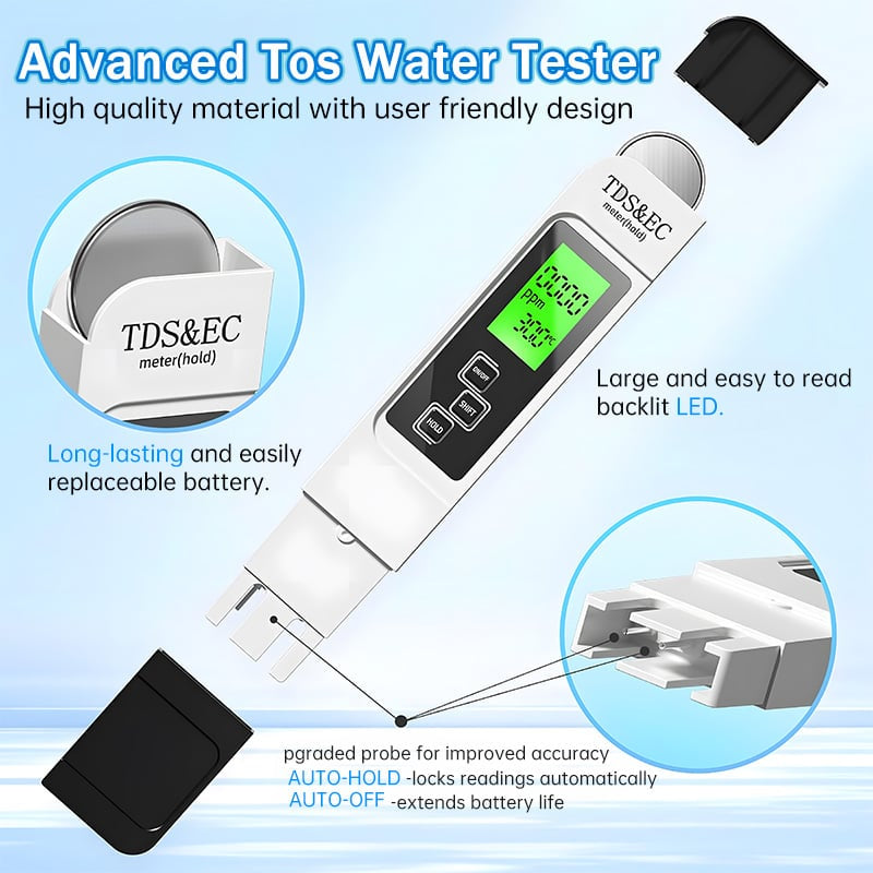 4 in 1 Digital Water Tester