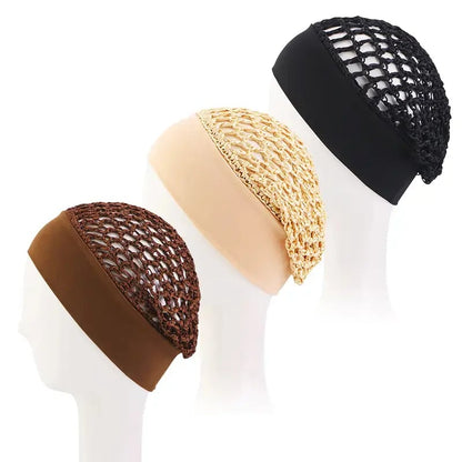 🧢Stretchy Wide-Edge Sleeping Cap