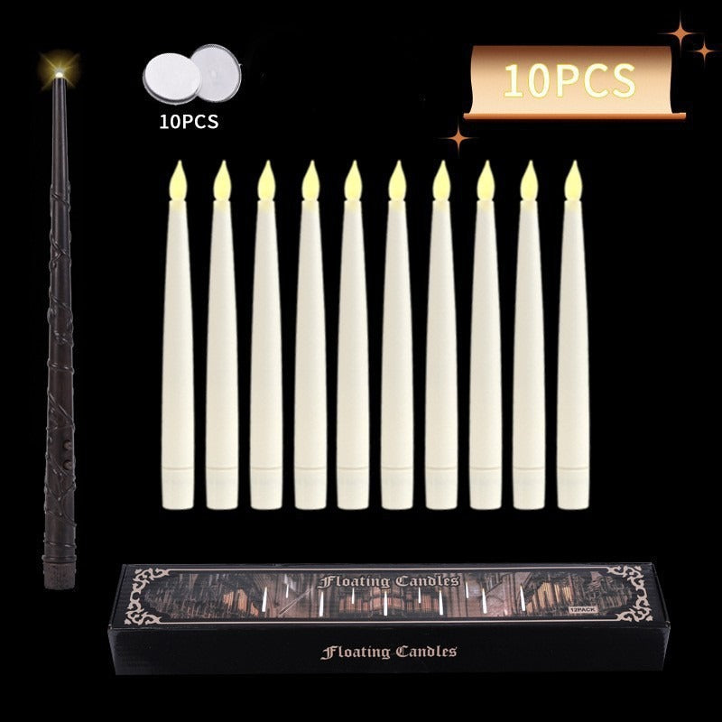 🕯️👻Floating Halloween LED Candles with Remote Control