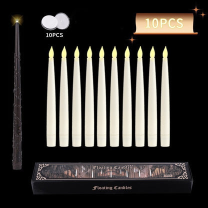 🕯️👻Floating Halloween LED Candles with Remote Control