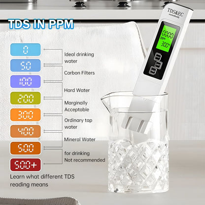 4 in 1 Digital Water Tester