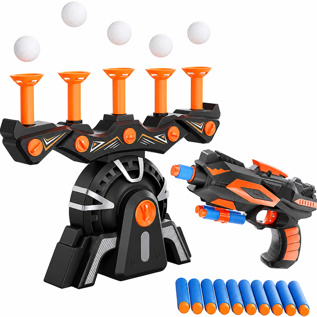 🎯 Hover Shot Shooting Target Game – Floating Ball Blaster Toy for Kids 🎁