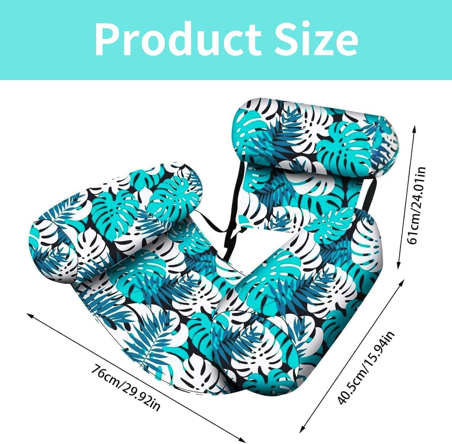 Inflatable Pool Lounge Chairs – Free Pump Included