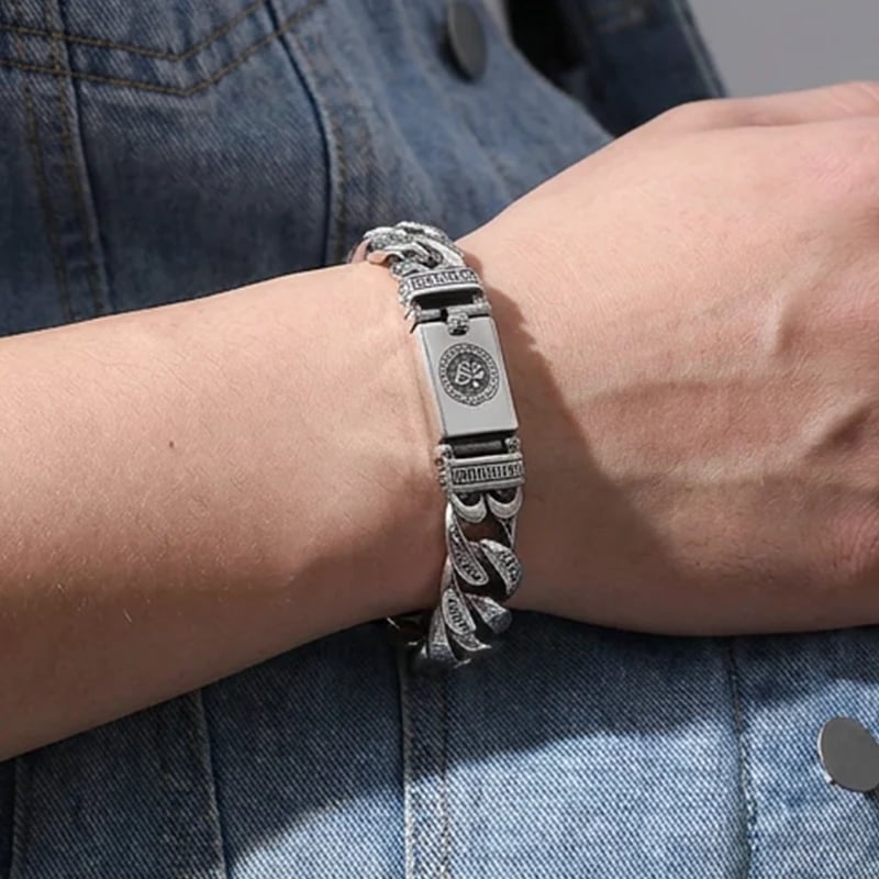 📿Men's Retro Six-Syllable Mantra Bracelet