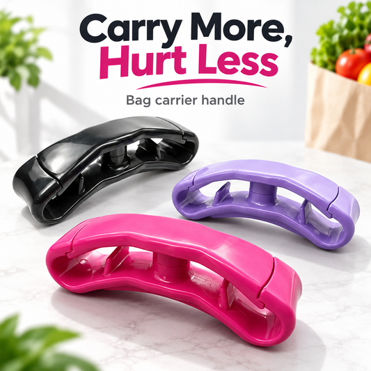 Portable Anti-Pinch Bag Carrier, Labor Saving Hand Grip for Grocery Bags