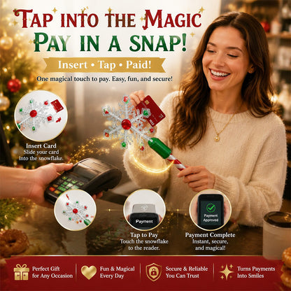 🎄 Christmas Tree Tap-to-Pay Wand ✨ – Make Every Holiday Checkout Magical 🎅