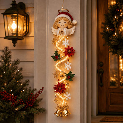 🎄 Lighted Christmas Door Hanger