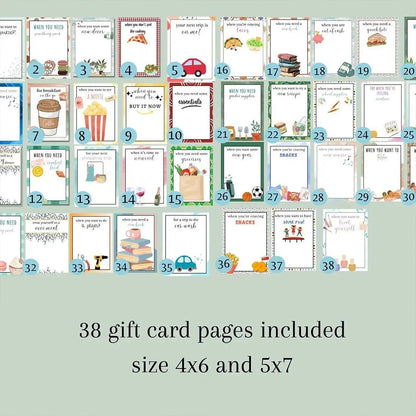 🎁 DIY Christmas Gift Card Book – Personalized Spiral Bound Card Holder for Family & Friends ✨