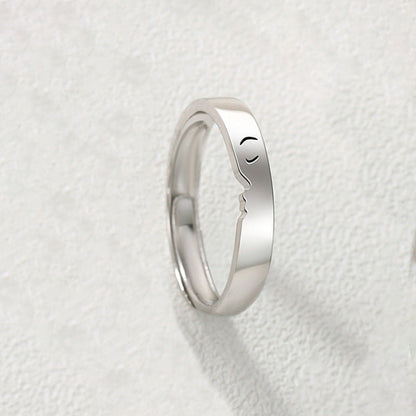 Love at First Kiss Couple Rings