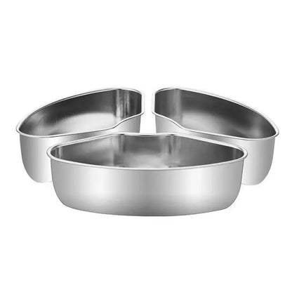 🍲 3-Piece Stainless Steel Steamer Set with Lid