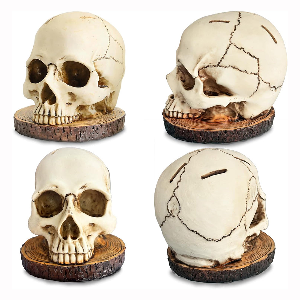 Creative Skull Resin Knife Holder