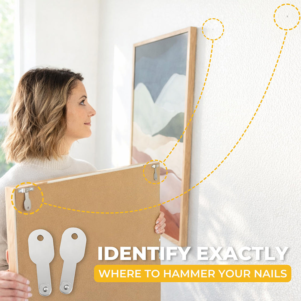 🖼️ Picture Hanging Tool – Level & Precise Wall Positioning Kit