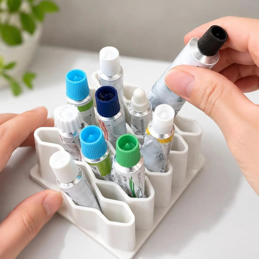 🗃️💊Desktop Divided Ointment Storage Box, Multi‑Functional Household Organizer