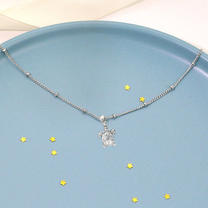 Filigree Turtle Beaded Sea Turtle Charm Anklet /Bracelet