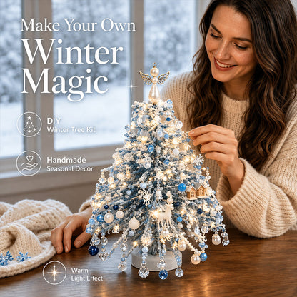 DIY Beaded Christmas Tree Kit – Create Your Own Sparkling Holiday Decor