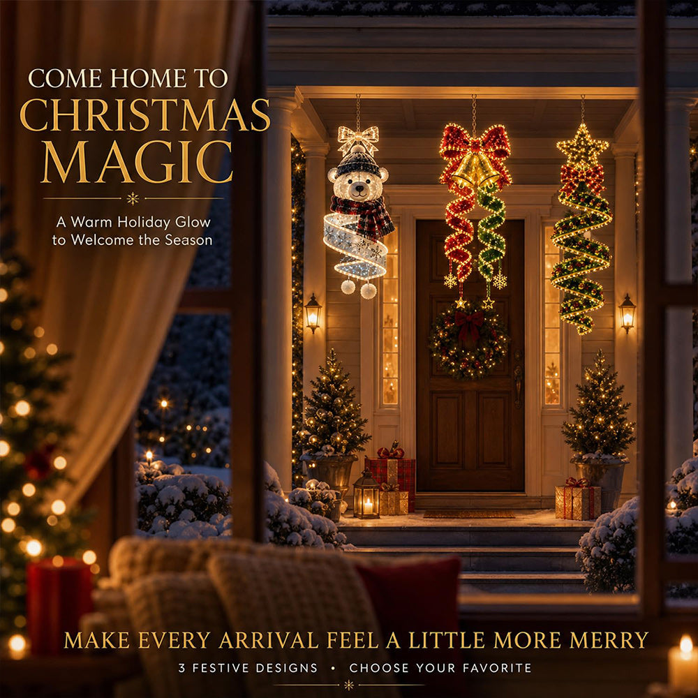 🎄✨ LED Christmas Hanging Ornament – Light Up Christmas!