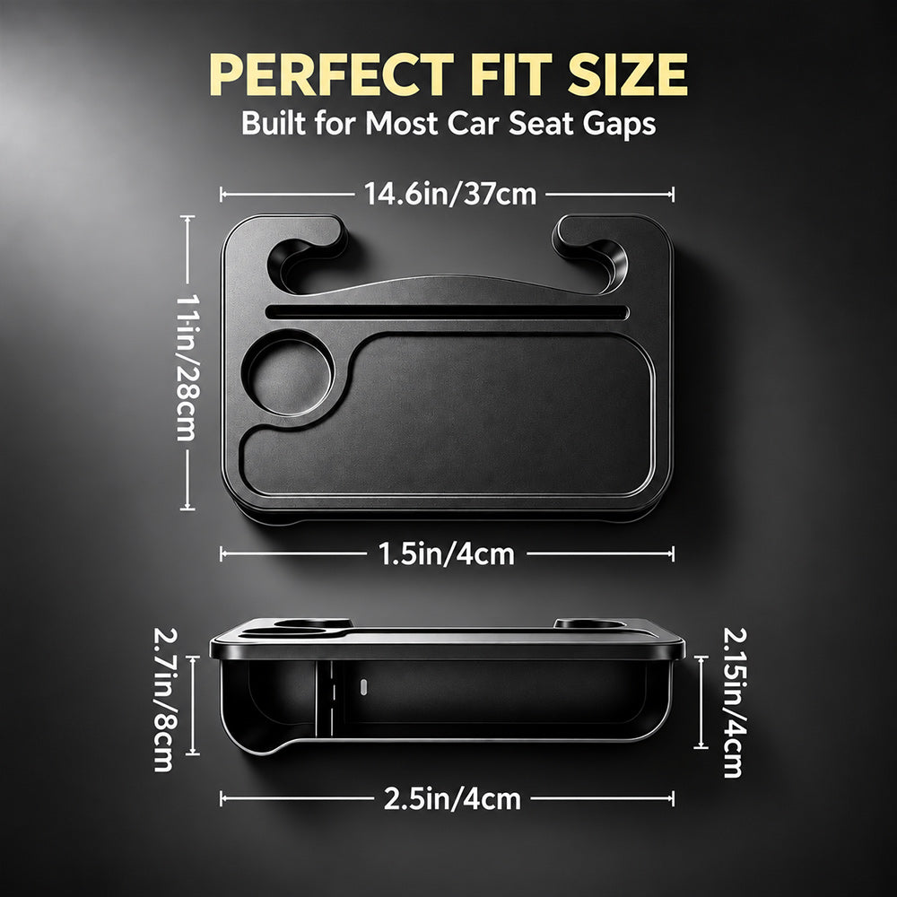 🚗 2-in-1 Steering Wheel Tray & Car Desk