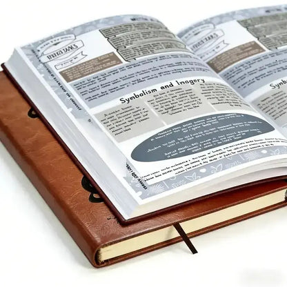 📖 66-Page Bible Study Journal – Guided Scripture, Notes & Reflection