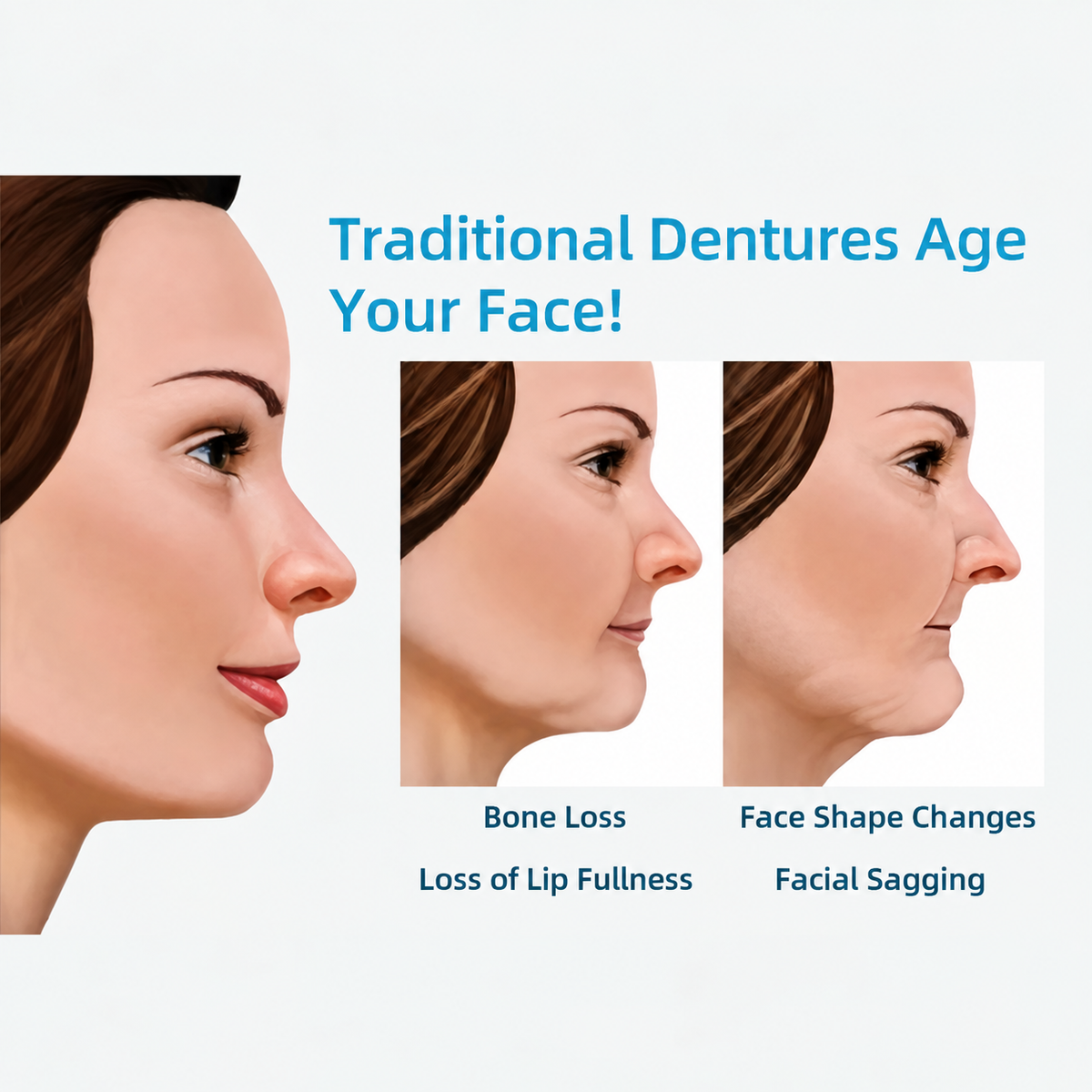 🦷 Comfort-Fit Dentures – Natural-Looking Smile for Everyday Wear