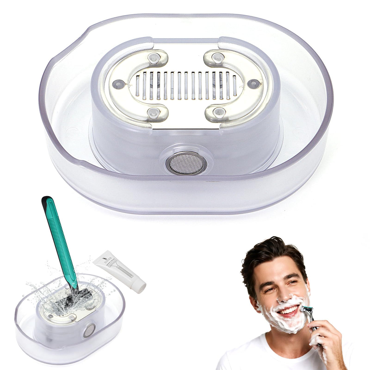 🪒 Razor Cleaner – Fast & Easy Shaver Rinsing Tool