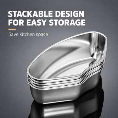 🍲 3-Piece Stainless Steel Steamer Set with Lid