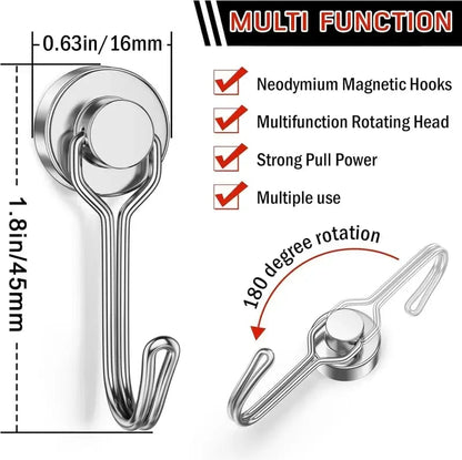 Heavy Duty Rotating Utility Hooks