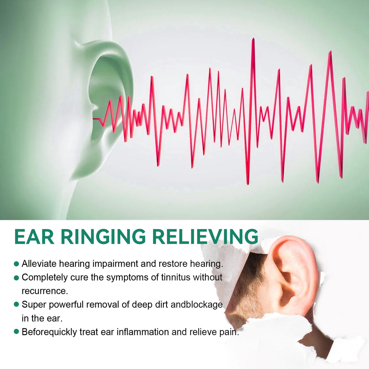 👂 Natural Ear Care & Tinnitus Relief Drops