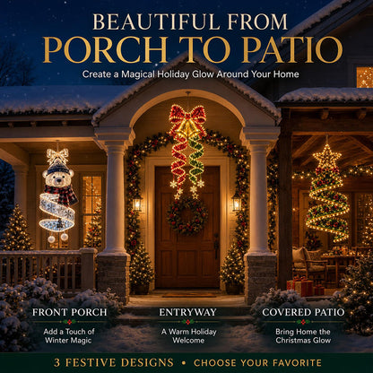 🎄✨ LED Christmas Hanging Ornament – Light Up Christmas!