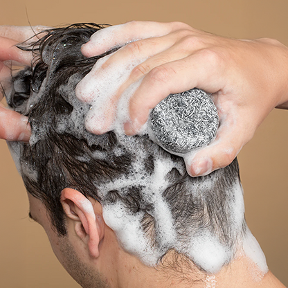 Hair Repair & Brightening Deep Cleansing Shampoo Bar for Dark Hair