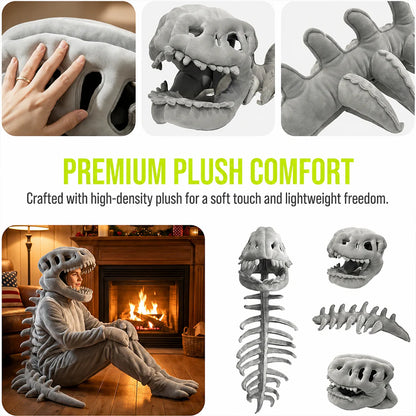🦕 3D Dinosaur Costume – Soft & Wearable