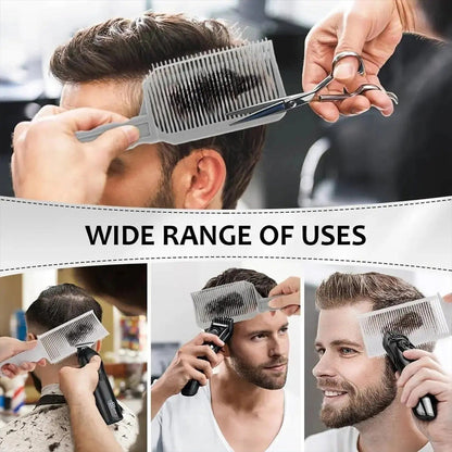 ✂️ 4-Piece Self Haircut Fade Guide Kit – Clean Cuts Made Easy