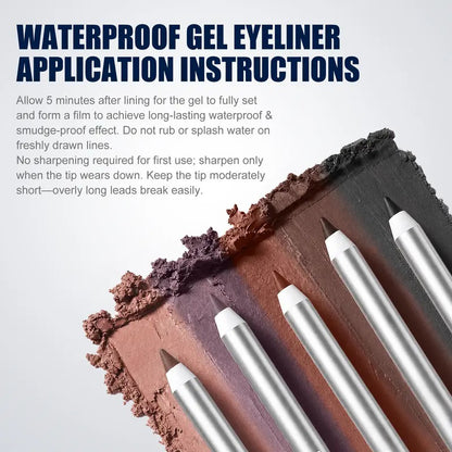 Waterproof Gel Eyeliner Pencil