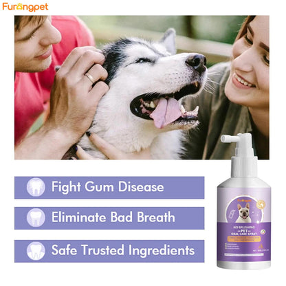 Furongpet™ Pet Dental Care Spray – Dental Care & Fresh Breath